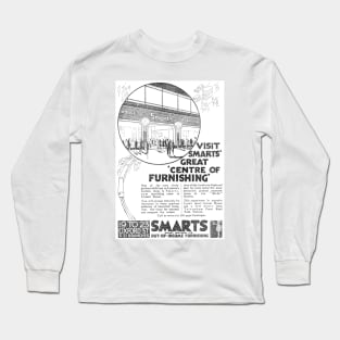 Smart Brothers - Smarts Furnishing - 1929 vintage advert Long Sleeve T-Shirt